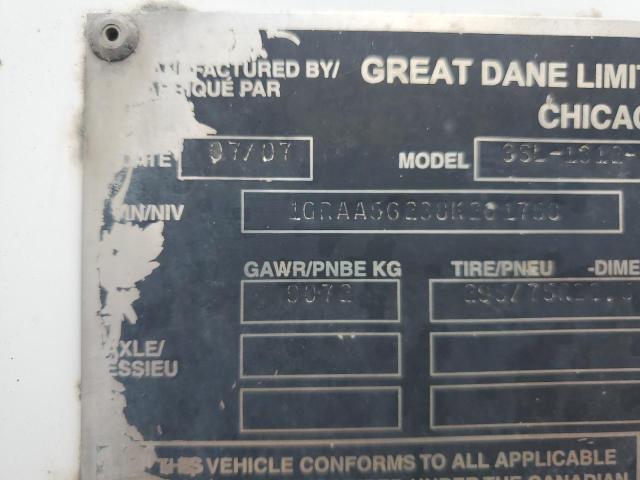 Aukcja sprzedaży 2008 Great Dane Unknown, vin: 1GRAA56238K201758, numer aukcji: 48078215
