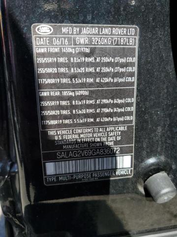 Aukcja sprzedaży 2016 Land Rover Lr4 Hse, vin: SALAG2V69GA836072, numer aukcji: 64968505