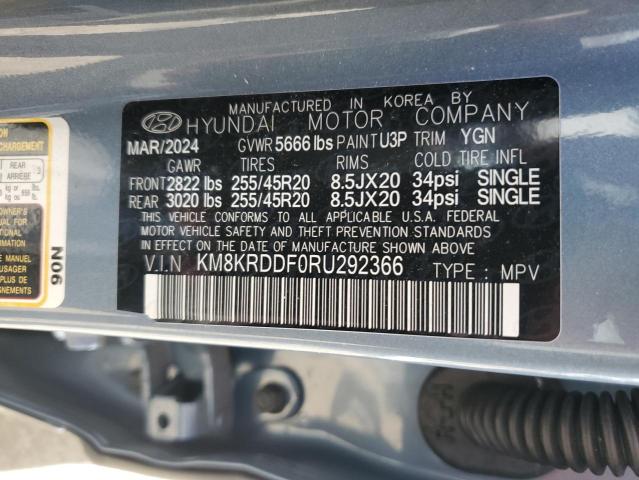 63299365 :رقم المزاد ، KM8KRDDF0RU292366 vin ، 2024 Hyundai Ioniq 5 مزاد بيع