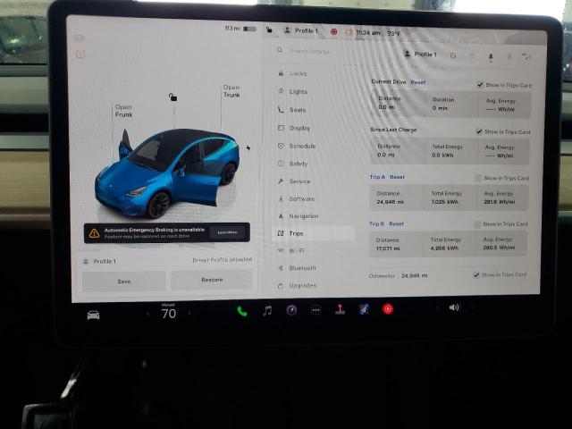 65330025 :رقم المزاد ، 7SAYGAEE1PF814522 vin ، 2023 Tesla Model Y مزاد بيع