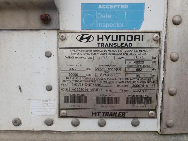 Aukcja sprzedaży 2014 Hyundai Unknown, vin: 3H3V281C1ET452088, numer aukcji: 47025085
