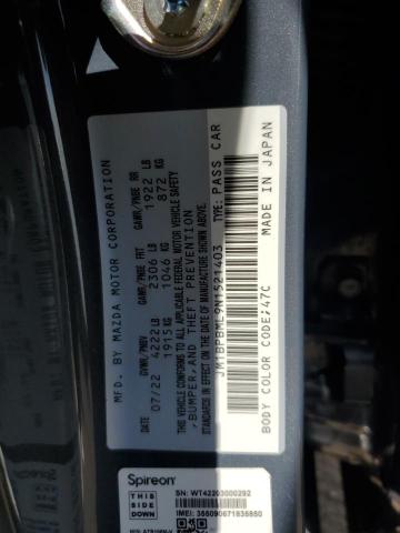 65076385 :رقم المزاد ، JM1BPBML9N1521403 vin ، 2022 Mazda 3 Premium مزاد بيع