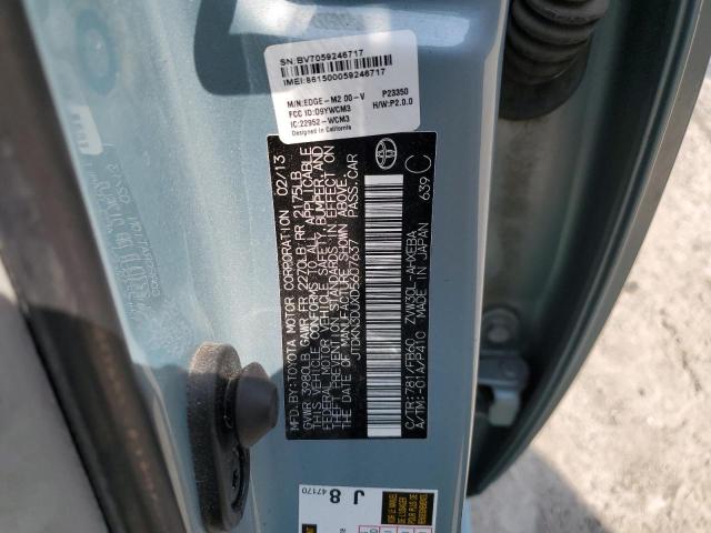Aukcja sprzedaży 2013 Toyota Prius, vin: JTDKN3DUXD5607637, numer aukcji: 61243485