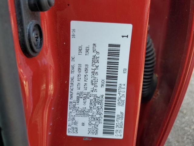 65471305 :رقم المزاد ، 5TFDY5F13HX599146 vin ، 2017 Toyota Tundra Cre مزاد بيع