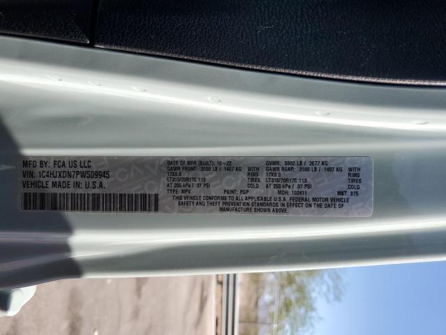 Aukcja sprzedaży 2023 Jeep Wrangler S, vin: 1C4HJXDN7PW509945, numer aukcji: 66694605