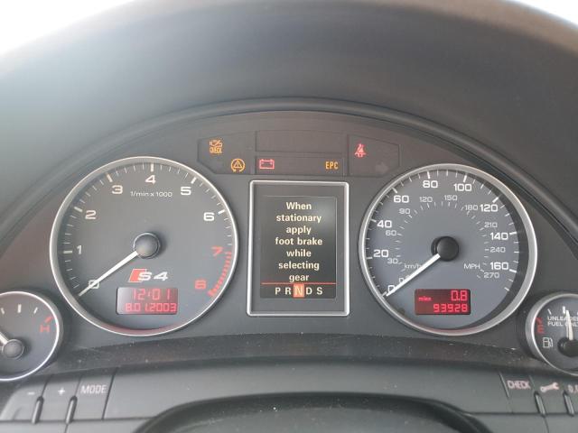 65608025 :رقم المزاد ، WAUPL68E44A190598 vin ، 2004 Audi S4 مزاد بيع