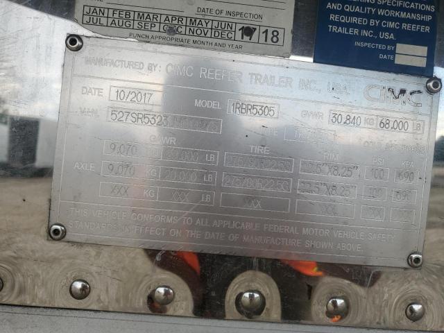 Aukcja sprzedaży 2018 Cimc Reefer Trl, vin: 527SR5323JM014275, numer aukcji: 63610485