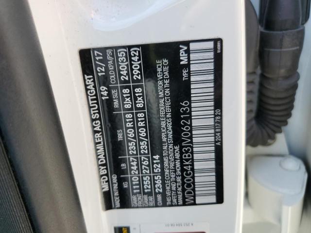 63609615 :رقم المزاد ، WDC0G4KB3JV062136 vin ، 2018 Mercedes-benz Glc مزاد بيع