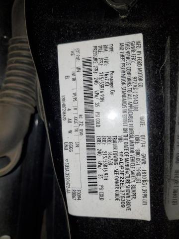 Продажа на аукционе авто 2014 Ford Focus, vin: 1FADP3F22EL375309, номер лота: 65833815