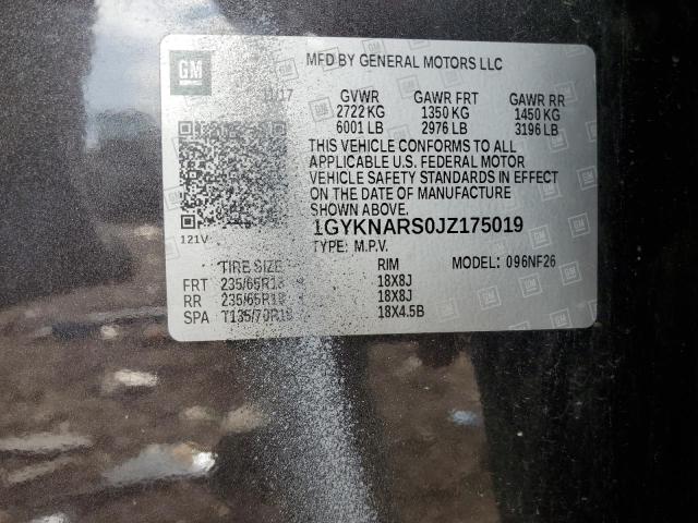 Aukcja sprzedaży 2018 Cadillac Xt5, vin: 1GYKNARS0JZ175019, numer aukcji: 66172175