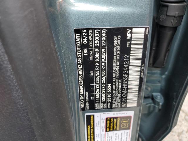 2025 Mercedes-benz Glc მანქანა იყიდება აუქციონზე, vin: W1NKM4HB5SF394212, აუქციონის ნომერი: 63142515