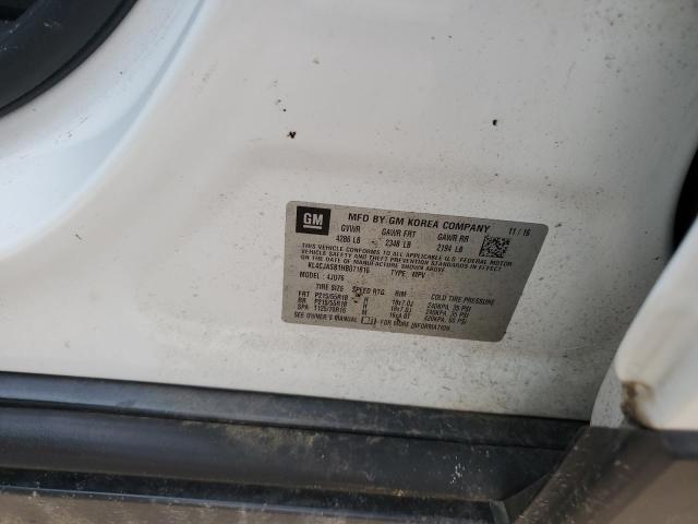 61609375 :رقم المزاد ، KL4CJASB1HB071815 vin ، 2017 Buick Encore Pre مزاد بيع