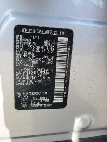 Aukcja sprzedaży 2012 Infiniti Qx56, vin: JN8AZ2NE9C9017801, numer aukcji: 65085225