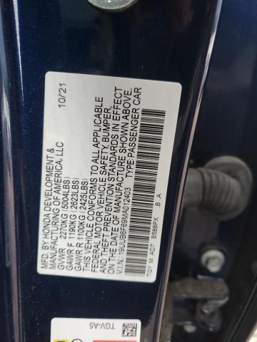 Продаж на аукціоні авто 2021 Acura Tlx, vin: 19UUB6F69MA012403, номер лоту: 66446995