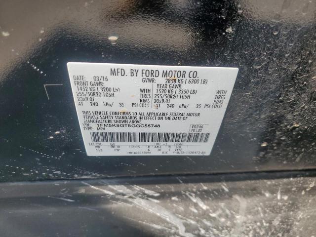Aukcja sprzedaży 2016 Ford Explorer S, vin: 1FM5K8GT8GGC55748, numer aukcji: 66677845