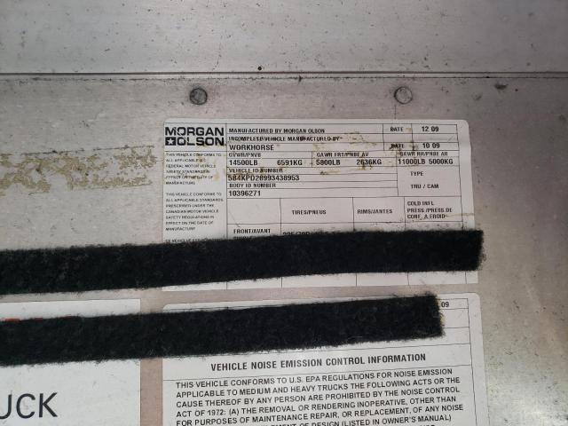 Продаж на аукціоні авто 2009 Workhorse Custom Chassis Commercial, vin: 5B4KPD28993438953, номер лоту: 65942205