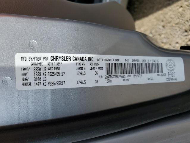 63835095 :رقم المزاد ، 2A4RR6DG0BR775523 vin ، 2011 Chrysler Town & Country مزاد بيع