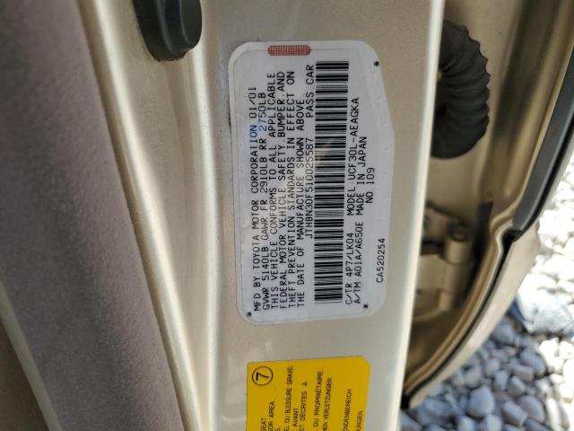 Продажа на аукционе авто 2001 Lexus Ls, vin: JTHBN30F510025587, номер лота: 65672775
