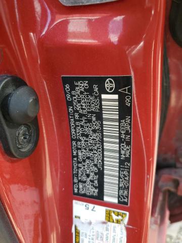 Auction sale of the 2007 Toyota Prius, vin: JTDKB20U377551395, lot number: 63317845