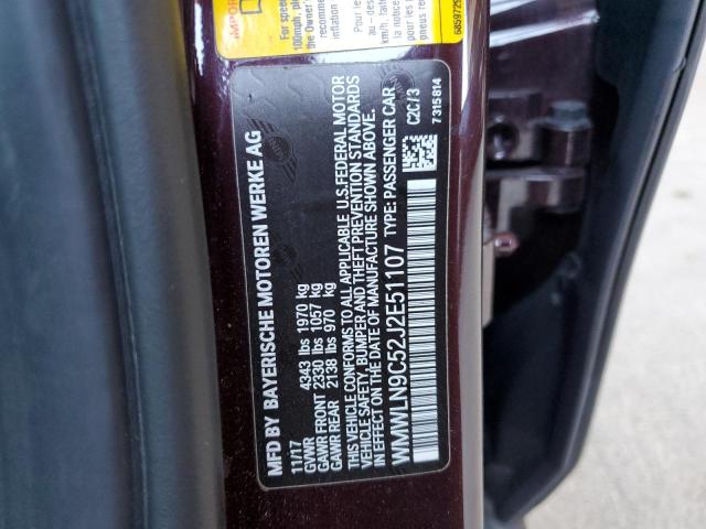 Aukcja sprzedaży 2018 Mini Cooper S C, vin: WMWLN9C52J2E51107, numer aukcji: 64320785