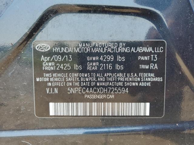 Продажа на аукционе авто 2013 Hyundai Sonata, vin: 5NPEC4ACXDH725594, номер лота: 64565265