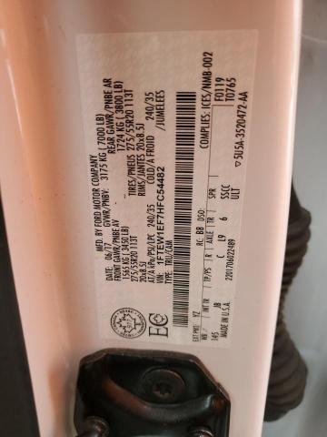 Aukcja sprzedaży 2017 Ford F150, vin: 1FTEW1EF7HFC54482, numer aukcji: 65331445