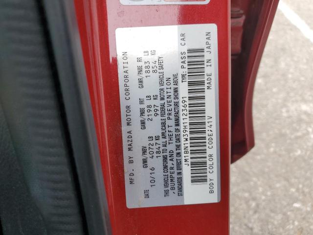 Aukcja sprzedaży 2017 Mazda 3 Grand To, vin: JM1BN1W39H1123691, numer aukcji: 64686015