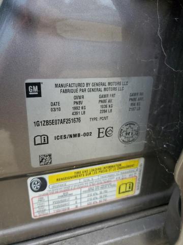 Продажа на аукционе авто 2010 Chevrolet Malibu, vin: 1G1ZB5E07AF251676, номер лота: 66329115