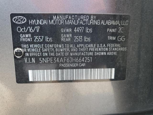 Продажа на аукционе авто 2018 Hyundai Sonata Spo, vin: 5NPE34AF6JH664251, номер лота: 65173675