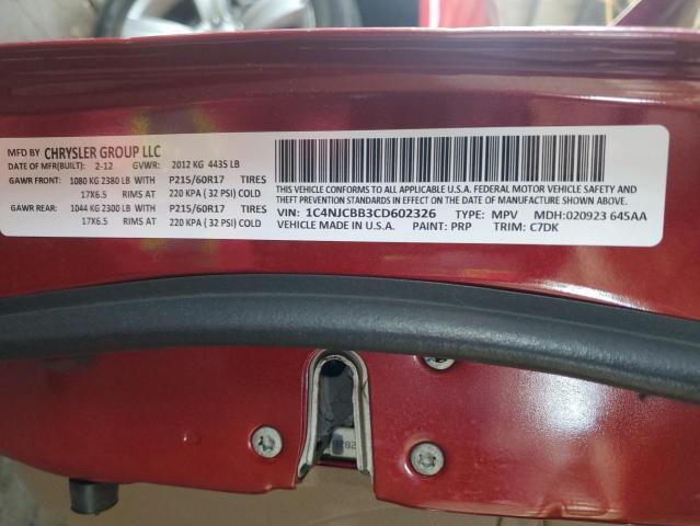 Продаж на аукціоні авто 2012 Jeep Compass Sp, vin: 1C4NJCBB3CD602326, номер лоту: 66211215