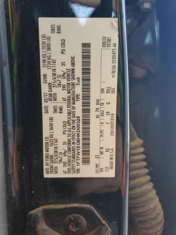 Auction sale of the 2017 Ford F150, vin: 1FTFW1EG8HKD00325, lot number: 63119675