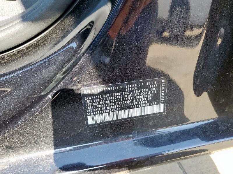 63273005 :رقم المزاد ، 3VW7X7BU4SM043286 vin ، 2025 Volkswagen Jetta Se مزاد بيع