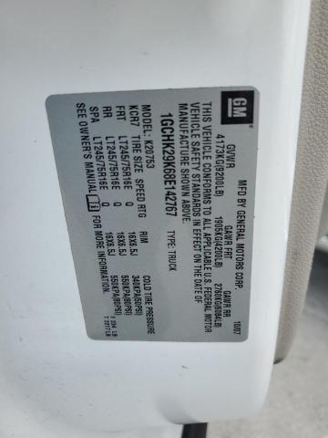 2008 Chevrolet Silverado მანქანა იყიდება აუქციონზე, vin: 1GCHK29K68E142767, აუქციონის ნომერი: 63095255