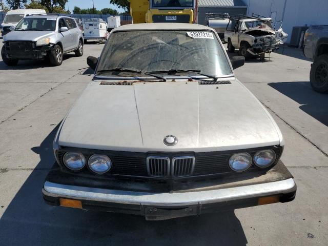 Aukcja sprzedaży 1986 Bmw 528 E, vin: WBADK7300G9652328, numer aukcji: 63927215