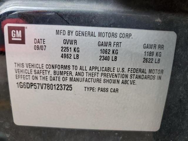 Aukcja sprzedaży 2008 Cadillac Cts Hi Feature V6, vin: 1G6DP57V780123725, numer aukcji: 66315405