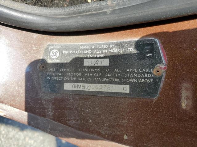 Aukcja sprzedaży 1972 Mg Mgb, vin: GHN5UC263721G, numer aukcji: 66813325