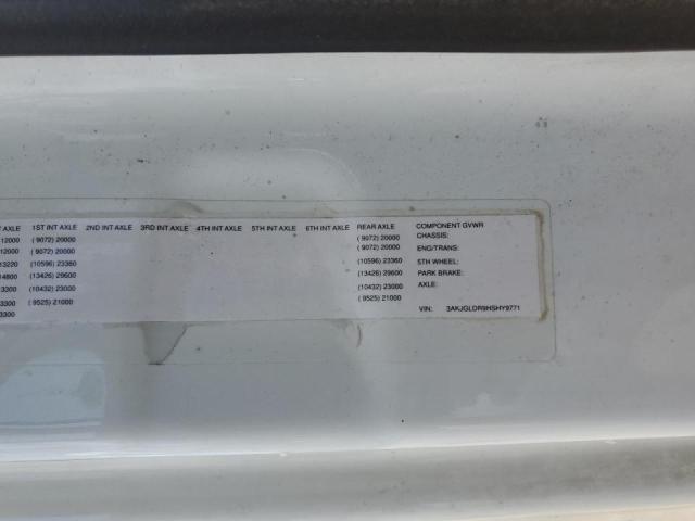 Продаж на аукціоні авто 2017 Freightliner Cascadia, vin: 3AKJGLDR9HSHY9771, номер лоту: 62093545