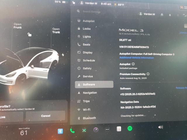 Aukcja sprzedaży 2021 Tesla Model 3, vin: 5YJ3E1EA6MF939473, numer aukcji: 66153145