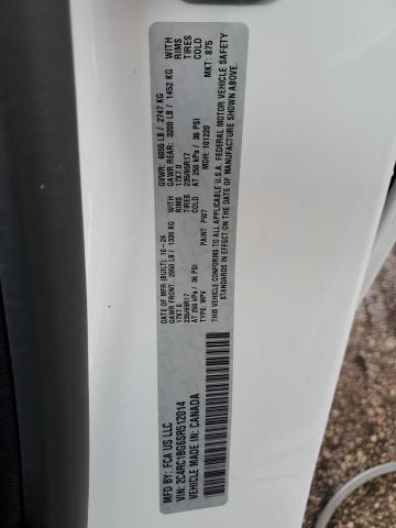 2025 Chrysler Pacifica მანქანა იყიდება აუქციონზე, vin: 2C4RC1BG6SR512014, აუქციონის ნომერი: 63417405