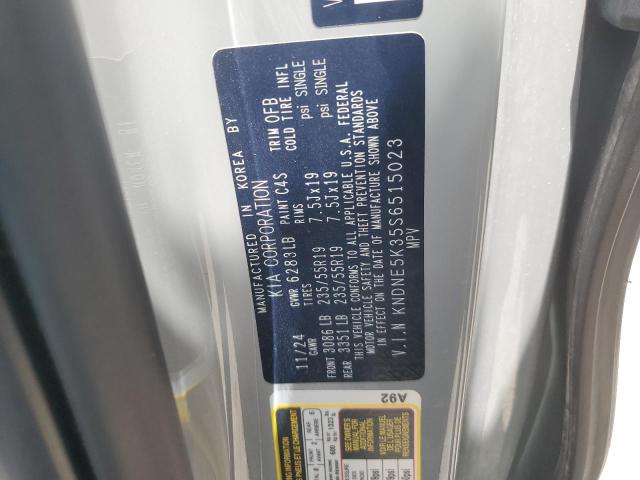 Продаж на аукціоні авто 2025 Kia Carnival, vin: KNDNE5K35S6515023, номер лоту: 63012515