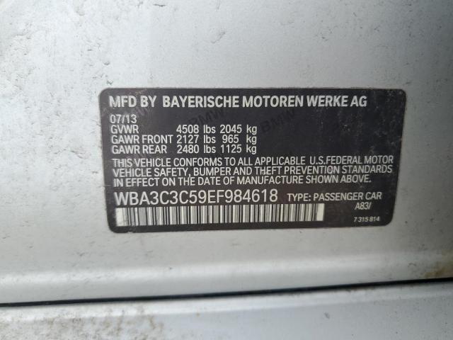 2014 Bmw 320 I Xdri მანქანა იყიდება აუქციონზე, vin: WBA3C3C59EF984618, აუქციონის ნომერი: 64898555