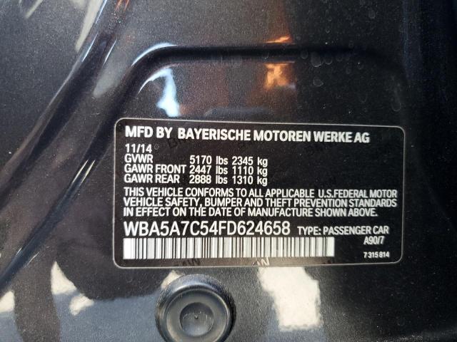 2015 Bmw 528 მანქანა იყიდება აუქციონზე, vin: WBA5A7C54FD624658, აუქციონის ნომერი: 65618995