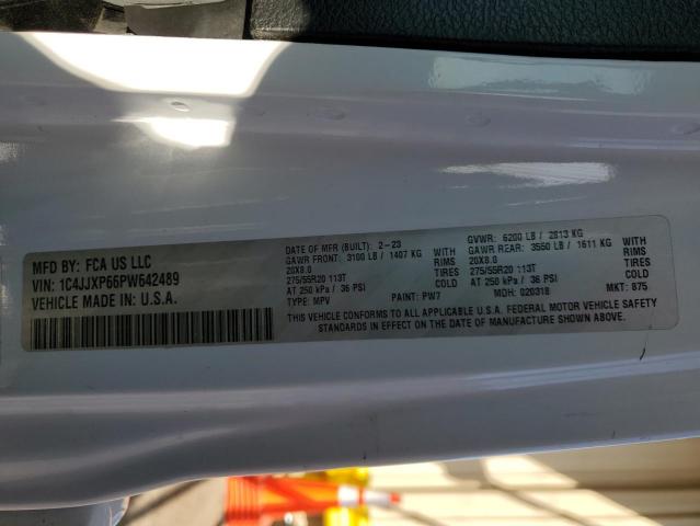 63671805 :رقم المزاد ، 1C4JJXP66PW642489 vin ، 2023 Jeep Wrangler S مزاد بيع