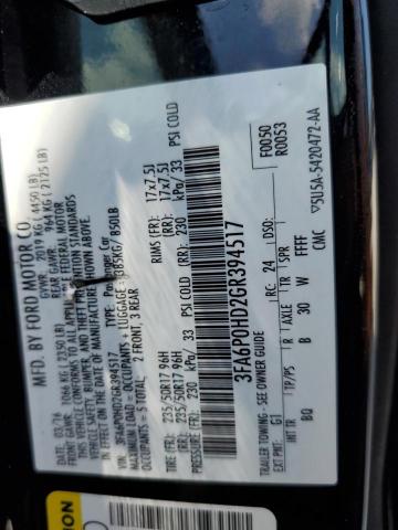 Aukcja sprzedaży 2016 Ford Fusion Se, vin: 3FA6P0HD2GR394517, numer aukcji: 63701495