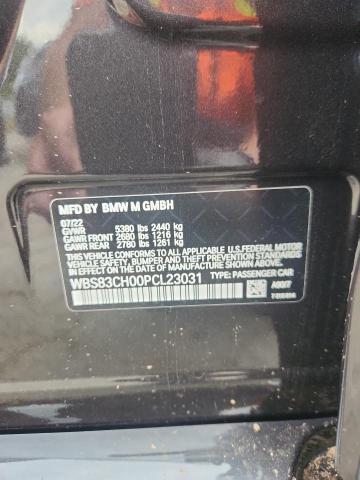 63948165 :رقم المزاد ، WBS83CH00PCL23031 vin ، 2023 Bmw M5 مزاد بيع