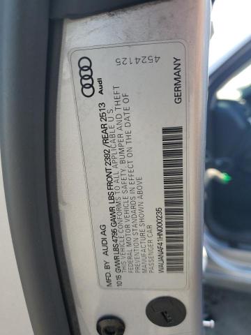 65441545 :رقم المزاد ، WAUANAF41HN000235 vin ، 2017 Audi A4 Premium مزاد بيع