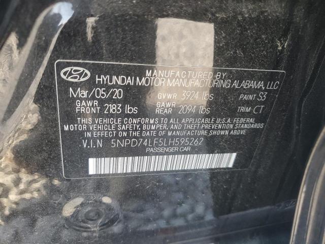 Продаж на аукціоні авто 2020 Hyundai Elantra Se, vin: 5NPD74LF5LH595262, номер лоту: 63628895