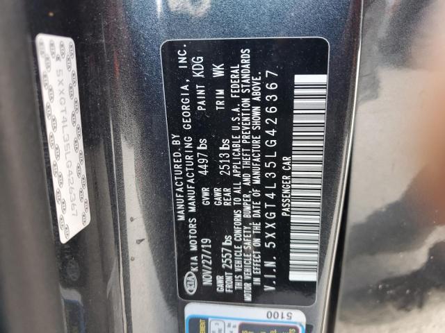 2020 Kia Optima Lx მანქანა იყიდება აუქციონზე, vin: 5XXGT4L35LG426367, აუქციონის ნომერი: 65003805