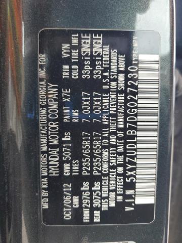 Продажа на аукционе авто 2013 Hyundai Santa Fe, vin: 5XYZUDLB7DG027230, номер лота: 63774915