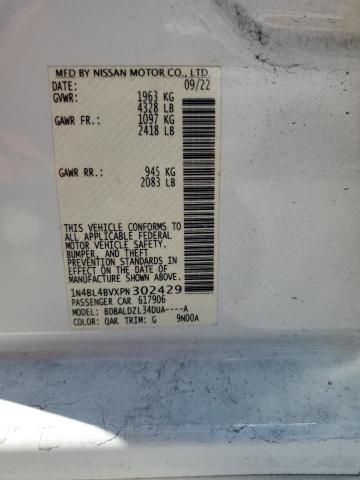 65993345 :رقم المزاد ، 1N4BL4BVXPN302429 vin ، 2023 Nissan Altima مزاد بيع